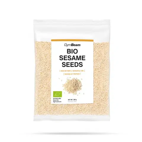 GymBeam BIO Sezamové semienka lúpané