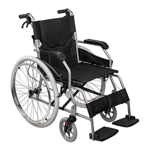 Mechanický skladací invalidný vozík inSPORTline Jakesully odľahčený so svetlými kolesami • 13kg • do 100kg