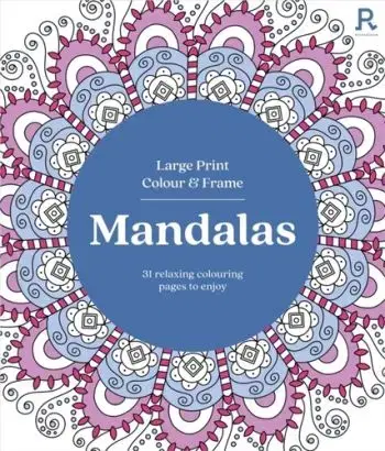 Large Print Colour & Frame - Mandalas - Puzzles and Games