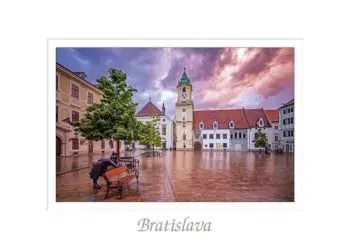 (A6) Pohľadnica A6 Bratislava LVII (Hlavné námestie)