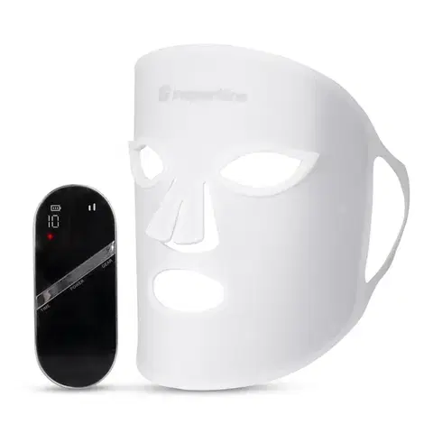 Nabíjacia silikónová ošetrujúca LED maska inSPORTline Santorina, USB