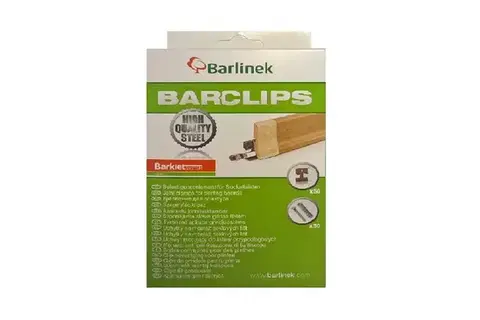Príchytky k lištám BARLINEK Barclips 50 ks
