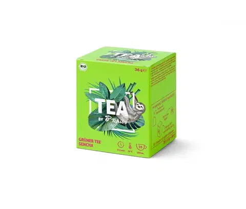 TEA by Tchibo Bio zelený čaj Sencha - 8 x 20