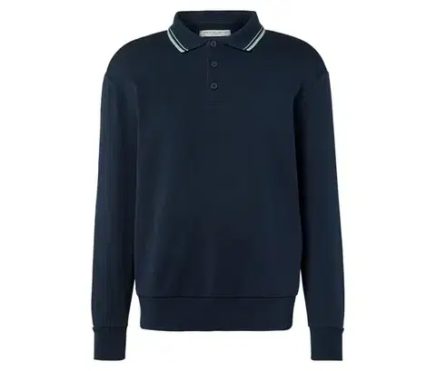 Mikina s polo golierom