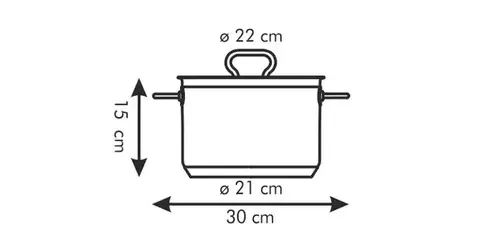 Tescoma hrniec HOME PROFI s pokrievkou ø 22 cm 5,5l