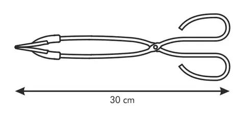 Tescoma kliešte na grilovanie  nylonové PRESTO 30 cm
