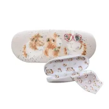 Puzdro na okuliare "Guinea Pigs" Wrendale Designs – morčiatka