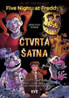 Five Nights at Freddy's: Čtvrtá šatna (grafický román) - Scott Cawthon, Diana Camero