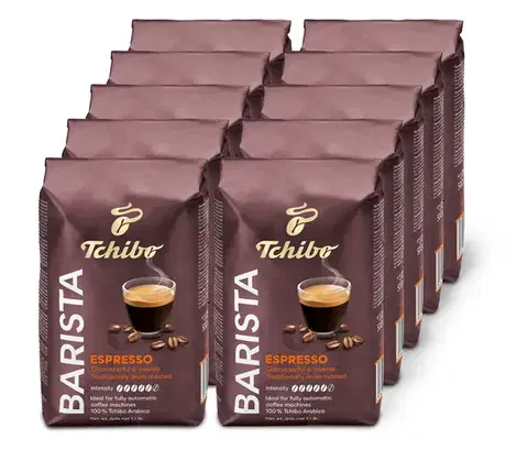 BARISTA Espresso - zrnková káva, 10 x 500 g