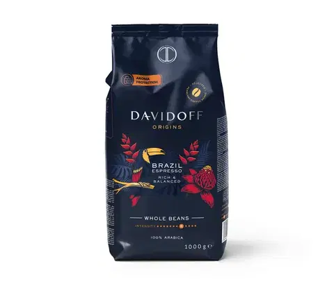DAVIDOFF CAFÉ ORIGINS Brazil - 1 kg zrnkovej kávy