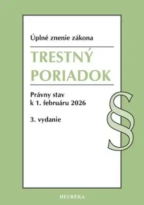 Trestný poriadok 2/2026, 3. vydanie