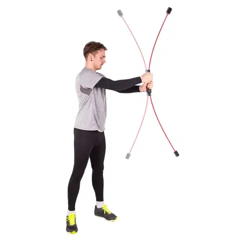inSPORTline Flexi Bar Strong čierna