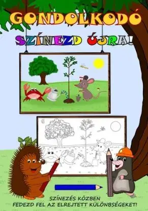 Gondolkodó - Színezd újra! - József Simon