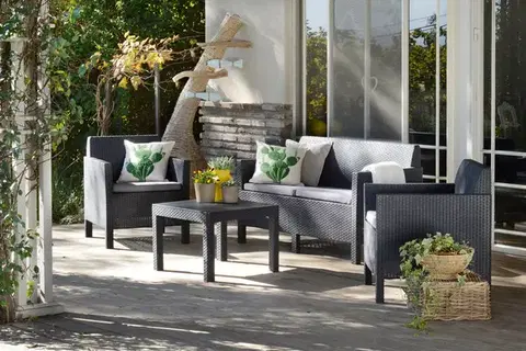 ORLANDO + SMALL TABLE -Allibert