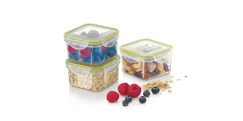 Tescoma mini dóza FRESHBOX, 3 ks, štvorcová