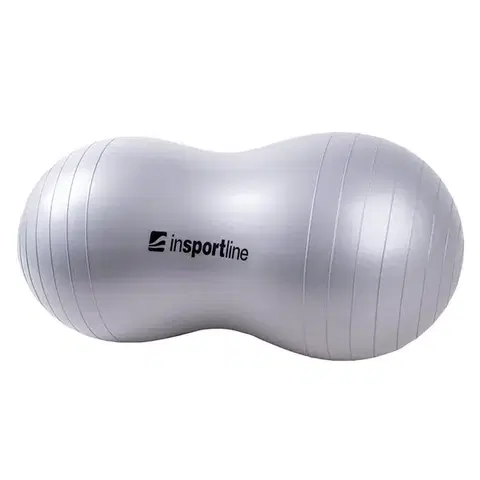 Gymnastická lopta inSPORTline Peanut Ball 50 cm Farba šedá