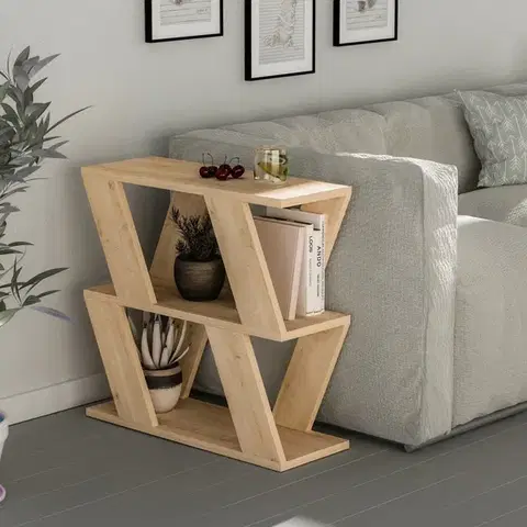 Príručný stolík / Odkladací stolík Lazena - Oak
