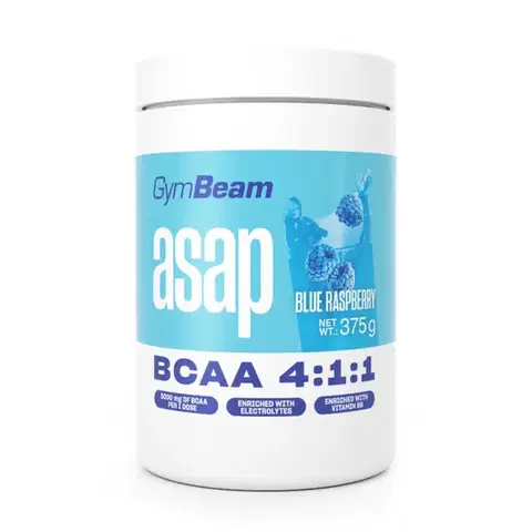 GymBeam ASAP BCAA modrá malina