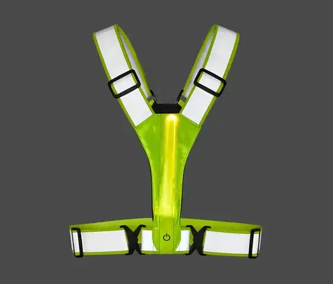 Reflexná bežecká LED vesta