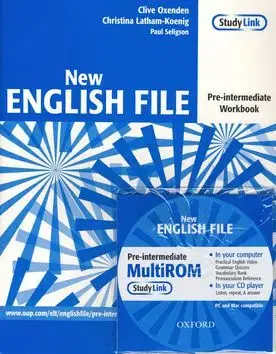 New English File Pre-intermediet Workbook + CD ROM pack