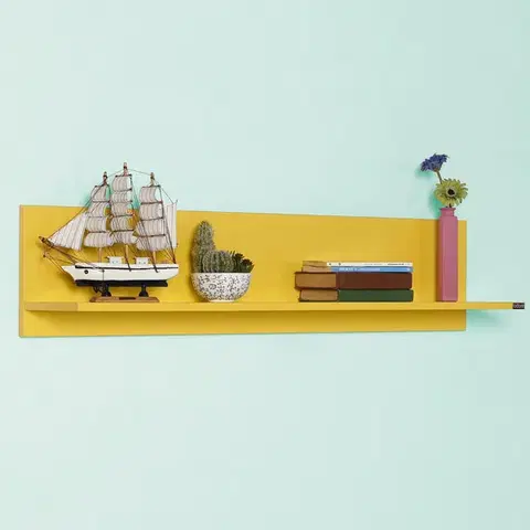 Nástenná polica RAF 120x25 cm - výber z 5 prevedení