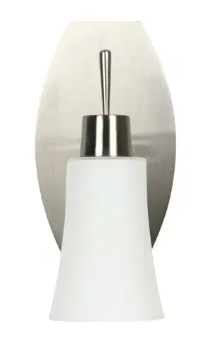 Biele sklenené tienidlo G9 pre lampu Kroton