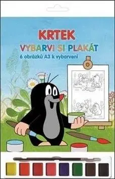 Krtek - Vybarvi si plakát