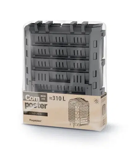 Kompostér COMPOBOXOS 310 l čierny