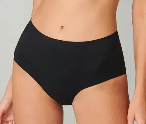 Neviditeľné nohavičky SCHIESSER Maxi, čierne