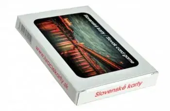 Hracie karty Slovenské karty/Slovak card game (papierová krabička)