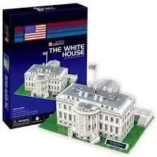 Puzzle 3D Biely dom - 64 častí