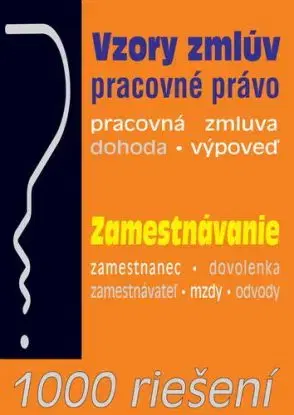 1000 riešení 3/2026 - Vzory zmlúv a podaní pre pracovné právo