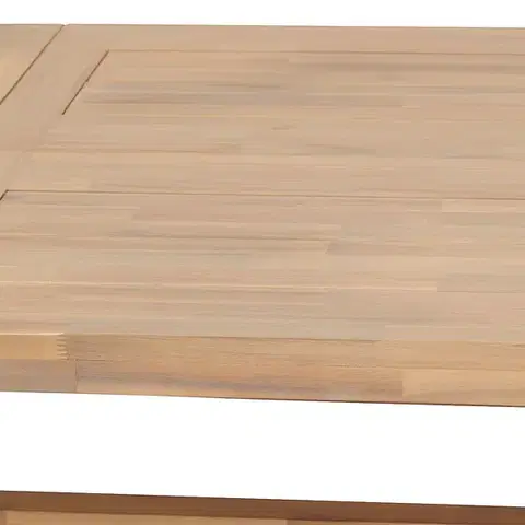 DEOKORK Záhradný jedálenský rozkladací stôl z eukalyptu OHIO 232/308x100 cm