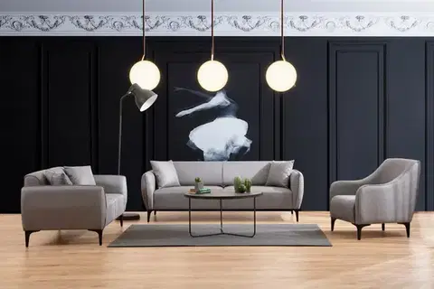 Kreslo Belissimo svetlosivé