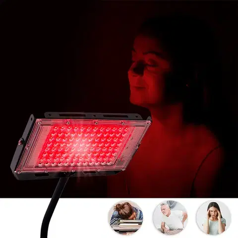 Infračervená LED lampa so stojanom inSPORTline Elbasan - 96 LED