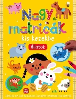 Nagy matricák kis kezekbe - Állatok