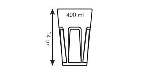 Tescoma hrnček vysoký FAME 400 ml - farebný mix