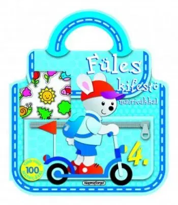 Füles kifestő matricákkal 4: Roller - Több mint 100 db matricával