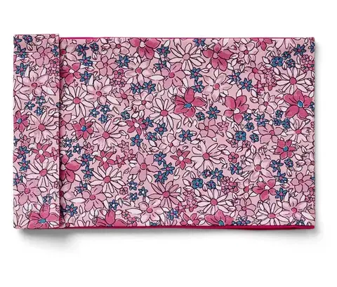 Detský nákrčník so suchým zipsom, kvety