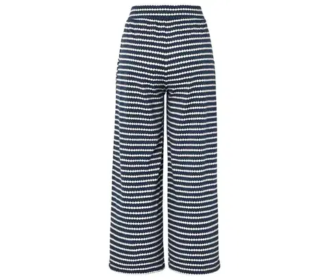 Štruktúrované nohavice culotte