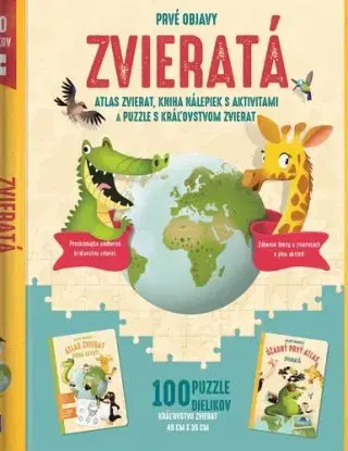Mladý objaviteľ: Úžasný prvý atlas zvierat