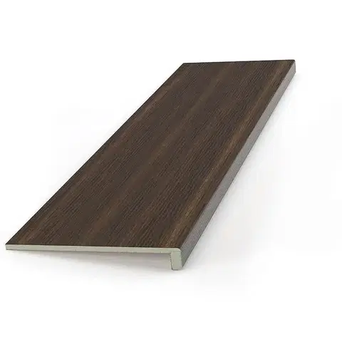 Schodový nášľap / profil TOPSTEP Flex Orech tmavý 1200 × 340 × 11 mm