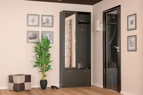 PRESTO dizajnová predsieň wenge, tmavá