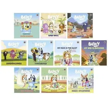 Bluey 10 Picture Books Set