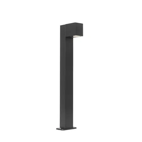 Inteligentná stojaca vonkajšia lampa čierna 65 cm IP44 vrátane Wifi GU10 - Baleno
