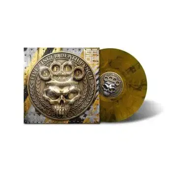 Five Finger Death Punch - Legacy (Amber Wave + Poster) LP - Five Finger Death Punch