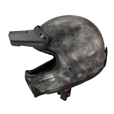 Moto prilba W-TEC Retron Farba žíhaná strieborná, Veľkosť XL (61-62)