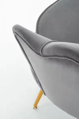 Relaxačné kreslo Moro sivé