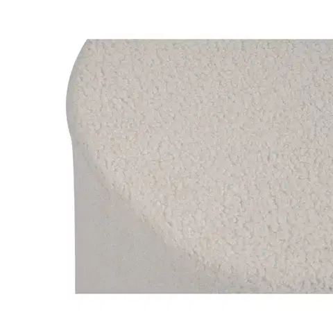 Taburet SOFT Capsule, biela