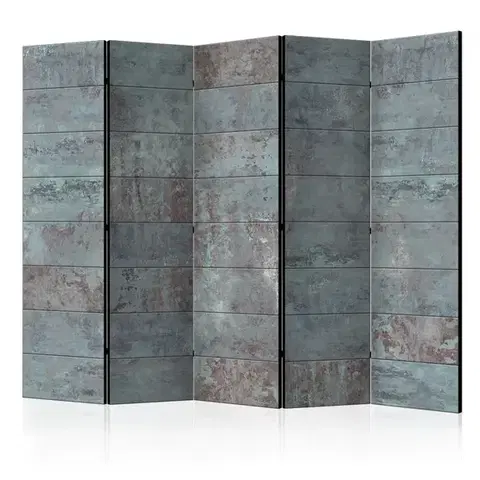 Paraván Turquoise Concrete Dekorhome